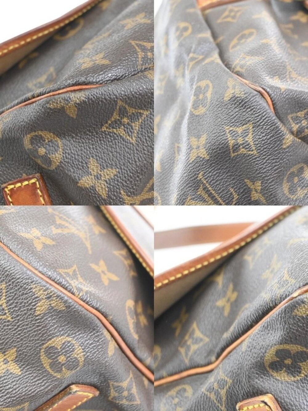LOUIS VUITTON Saumur 35 Shoulder Bag Monogram Leather BN France M42254 88CA793 - Picture 16 of 16